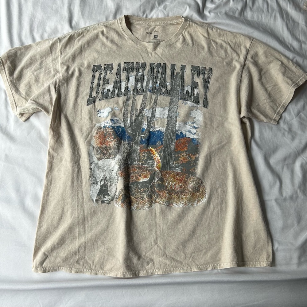Source Unknown Cream Short Sleeve Tee